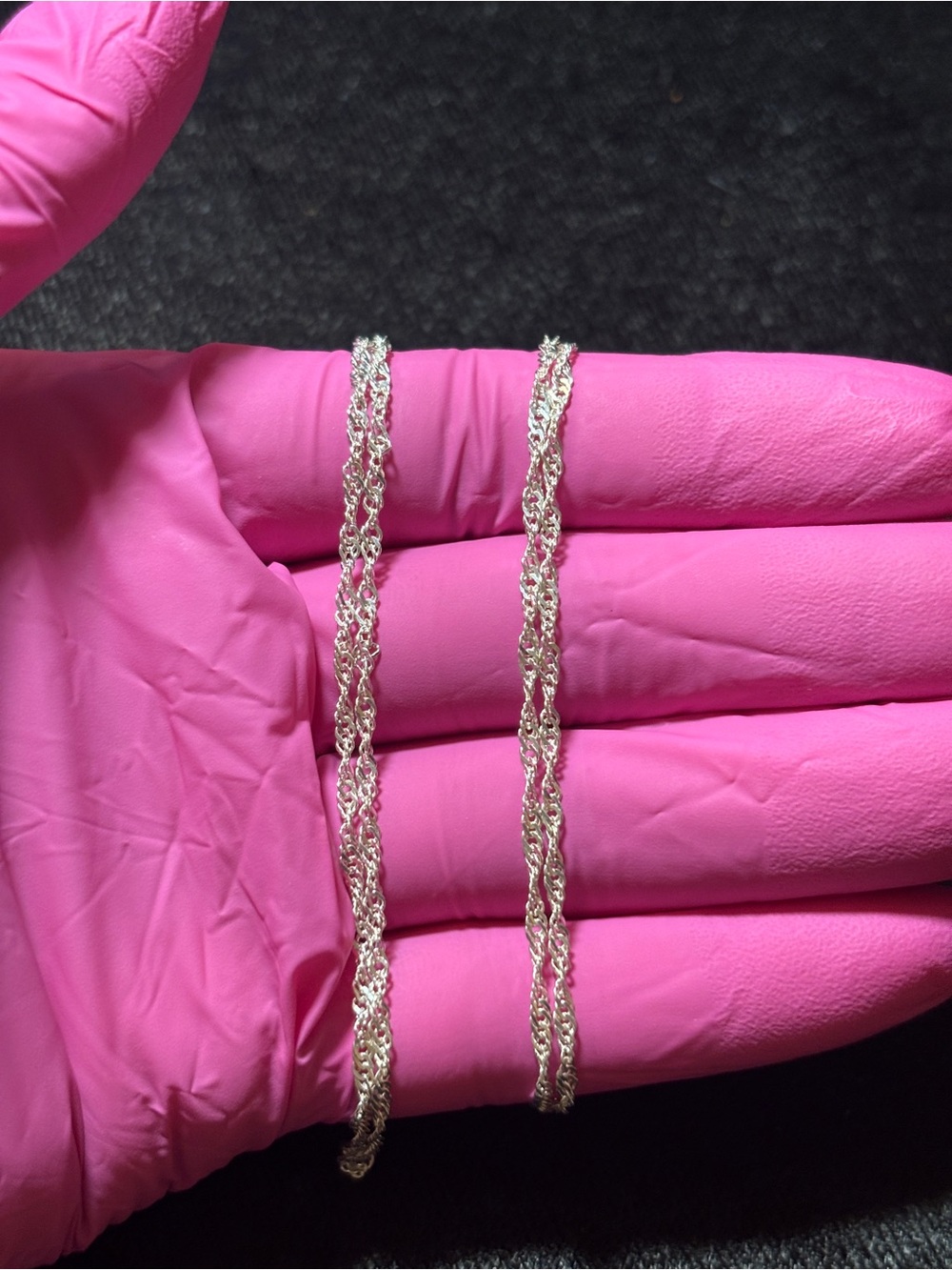 1.8mm .925 Sterling Silver Italian Made Twist Chain 24in.